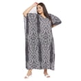 thumbnail image 2 of Caftans pour Femmes Longue Maxi Grande Taille Robe Caftans Manches 3/4 Robes pour Dames Filles en Ligne, 2 of 7