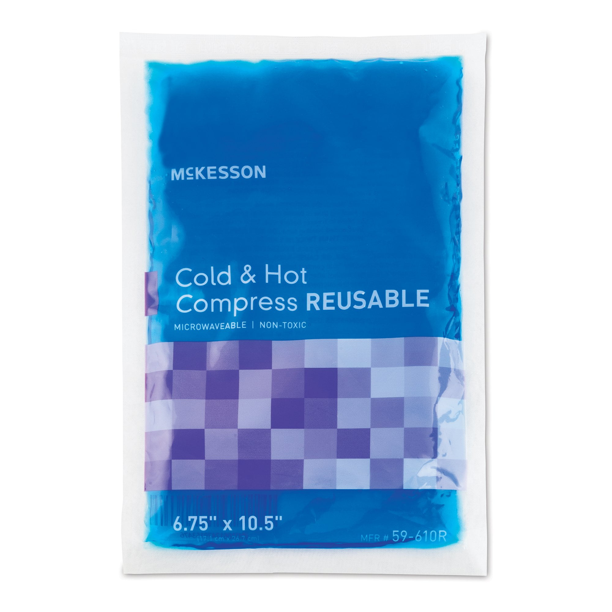 McKesson Hot / Cold Pack  Large Reusable 6.75 X 10-1/2 Inch, Pack of 8