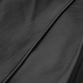 thumbnail image 4 of ClodeEU Women's High Waisted Satin A Line Skirt with Pleated, Elegant Solid Color Midi Skirt Black,Womens Plus M, 4 of 8