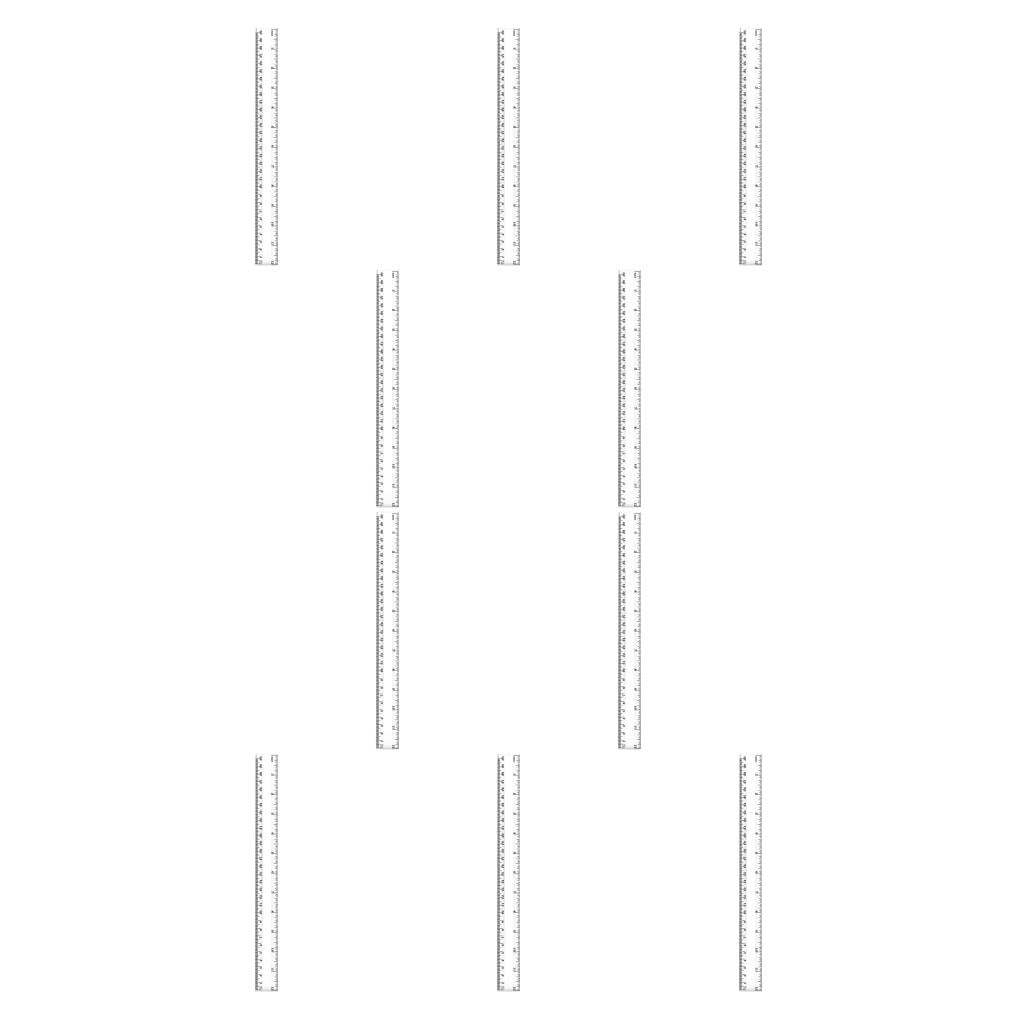 Matsuzay Plastic Ruler Transparent Learning Prop Measuring Tool ...