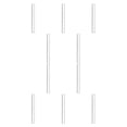 thumbnail image 2 of Cateissary Plastic Ruler Transparent Learning Prop Measuring Tool Professional Straight Stationery Rulers Business School Supplies 30 CENTIMETROS 10piezas, 2 of 5