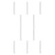 thumbnail image 3 of Monstrate Plastic Ruler Transparent Learning Prop Measuring Tool Stationery School Professional Business Supplies Straight Rulers 30 CENTIMETROS 10piezas, 3 of 5
