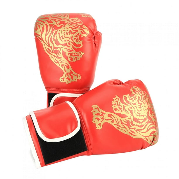 Guantes, Guantes De Boxeo De Taekwondo Rojos Guantes Sanda Guantes De Taekwondo Acabado De Lujo
