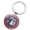 G003- Style C, variant on Memorial 250Th Anniversary, Usa, Metal Ring, Stainless Steel Key Ring, Souvenir Gifts, Metal Keychain, Stars Motifs, Keyring, 2 In, 1 Pc