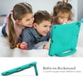 thumbnail image 2 of SaniMore for iPad 10.2 inch 9th/8th/7th Generation (2021/2020/2019) Case, Shockproof Full-Body Handle Stand Tablet Protective Kids-friendly Lightweight Cover, Mint, 2 of 6