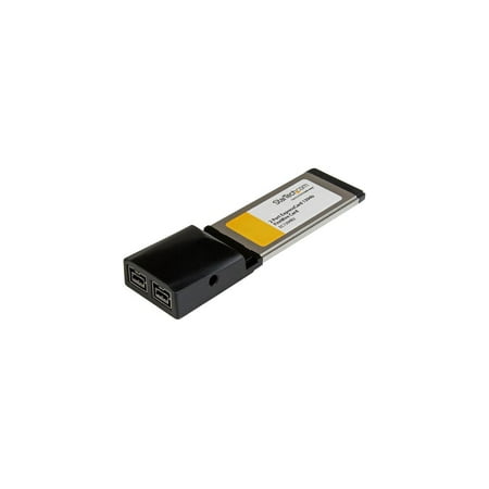 UPC: 0065030825306 | StarTech 2 Port ExpressCard 1394b FireWire Laptop Adapter Card