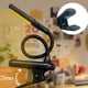 thumbnail image 4 of Dual Heads 14 LED Touch Control Reading Light with 8 Brightness USB Rechargeable Eye Care Book Light Clip on Book/Desk,B, 4 of 5