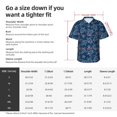 thumbnail image 6 of Lsque Sea Turtle pattern Hawaiian Shirt for Men, Unisex Summer Beach Casual Short Sleeve Button Down Shirts-Small, 6 of 9
