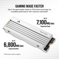 thumbnail image 4 of SSD Corsair MP600 PRO LPX 4 TB M.2 NVMe PCIe x4 Gen4 PS5, 4 of 6