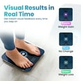 thumbnail image 4 of RiteScale Smart Weight Scale for Body Weight with Mobile App | Tri-Color Breathing Light, 4 of 6