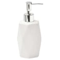thumbnail image 5 of Evideco French Home Goods Diamond White Lotion Soap Dispenser Only Chic Mission 11 oz Commercial Soap & Lotion Dispensers, 5 of 6