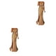 thumbnail image 4 of Vestido de noche Qarigey Traje de fiesta Cuello en V Bola larga Hombro Sirena Cóctel Fino Exquisito Hermoso Oro XXXL 2piezas, 4 of 6
