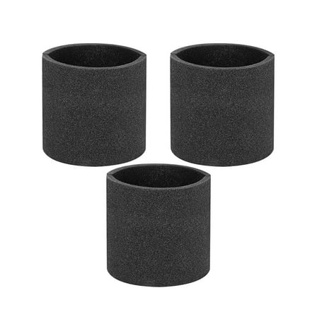 90585 Foam Sleeve Filter Replacement Compatible with Shop-Vac, Vacmaster & Genie Shop Vacuum Cleaner, VF2001 Foam Replacements Filters for Wet Dry Vacuum Cleaner (3 Pack)