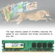 Module DDR2 533 de 1 Go pour Ordinateur de Bureau, Haute Vitesse et Performances Stables, Compatible avec la Carte Mère – image 5 sur 8