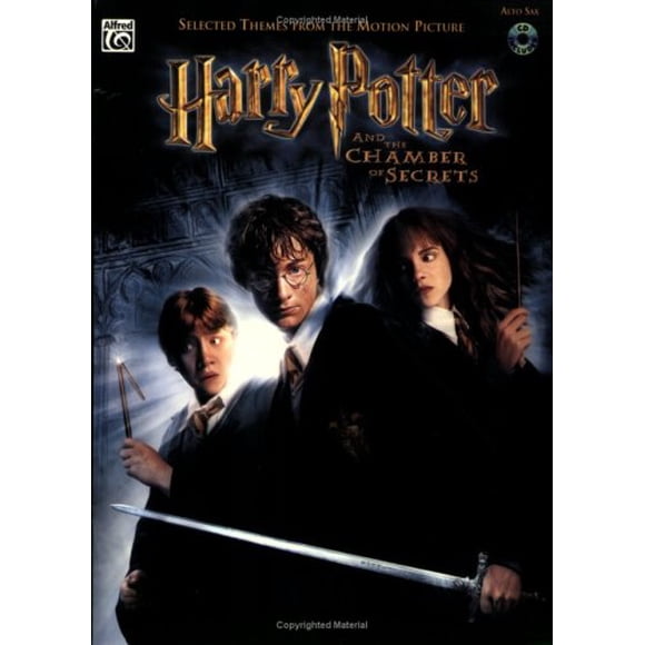 Music Harry Potter & the Chamber of Secrets w/CD - Alto Sax