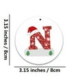 thumbnail image 2 of 100Fens Christmas Alphabet Decorations Personalized For Gift Christmas Tree Hanging Ornament DIY Decorations, 2 of 2