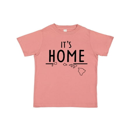 

Inktastic It s Home- Hawaii State Outline Gift Toddler Boy or Toddler Girl T-Shirt