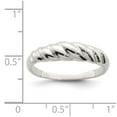 thumbnail image 2 of Auriga Fine Jewelry 925 Sterling Silver Engagement Band Ring Size 8 for Women, 2 of 6