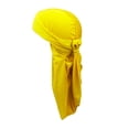 thumbnail image 1 of Paquete de 6 diademas de terciopelo Sonducket, gorro de pirata, color amarillo, 1 of 5
