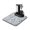 White-1, variant on Dark Celestial Coffee Mat, Absorbent Dish Drying Pad with Gothic Moon & Star Patterns, Leak-Proof Non-Slip Kitchen Counter Mat for Coffee Bar Use