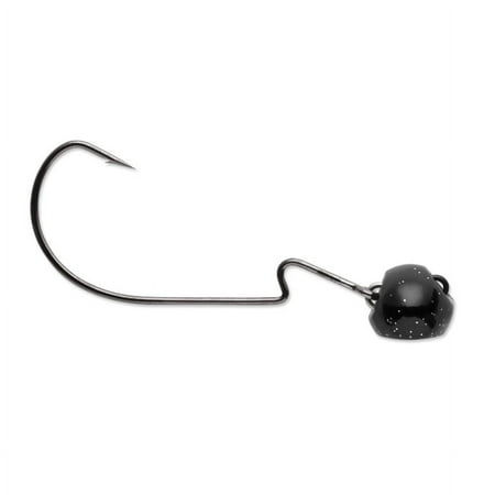 UPC: 0043193122753 | VMC Swingin  Rugby Jig 1/2oz Black Nickel 5/0 Hook 2pcs