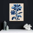 thumbnail image 4 of ONETECH Flower Wall Art Prints Blue Abstract Wall Decor Aesthetic Canvas Wall Art Picasso Gallery Posters Matisse Preppy Pictures Flower Paintings for Bathroom, 4 of 4