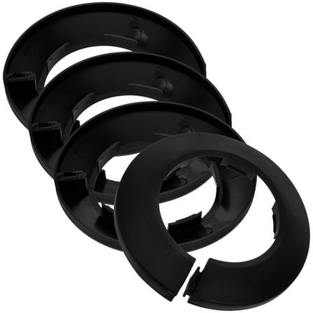 4 Pcs Water Pipe Cover Hose Collar Shower Flange Replacement Toilet Waste Plumbing
