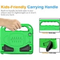 thumbnail image 6 of SUPNICE Kids Case for iPad Mini 1 2 3 - Light Weight Shock Proof Handle Stand Cover Case with Built-in Screen Protector for iPad Mini 1 / iPad Mini 2 / iPad Mini 3 - Green, 6 of 8