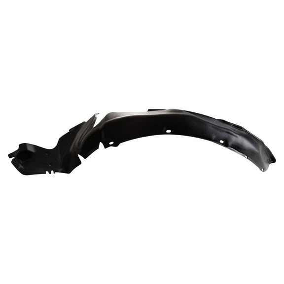 TRQ Front Left Inner Fender Liner Black Drivers Side Fits Select 1988-1991 Honda Civic HO1248108