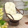 thumbnail image 1 of 48" x 24" Swivel Rocker Cushion, Chair Cushion,Washable Comfortable and Elegance Home Rocking Chair Pad for Indoor Or Outdoor Use (Chair Not Included), 1 of 3