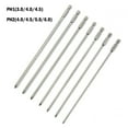 thumbnail image 1 of 7Pcs 6.35mm Shank 200mm Long Ph1 Ph2 Cross Screwdriver Bits Power Driver Tool, 1 of 9