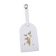 thumbnail image 1 of Etiqueta de equipaje, identificador de etiqueta de cuero, cubierta de privacidad, bolsa de viaje, para hombres, Oro blanco, 1 of 9