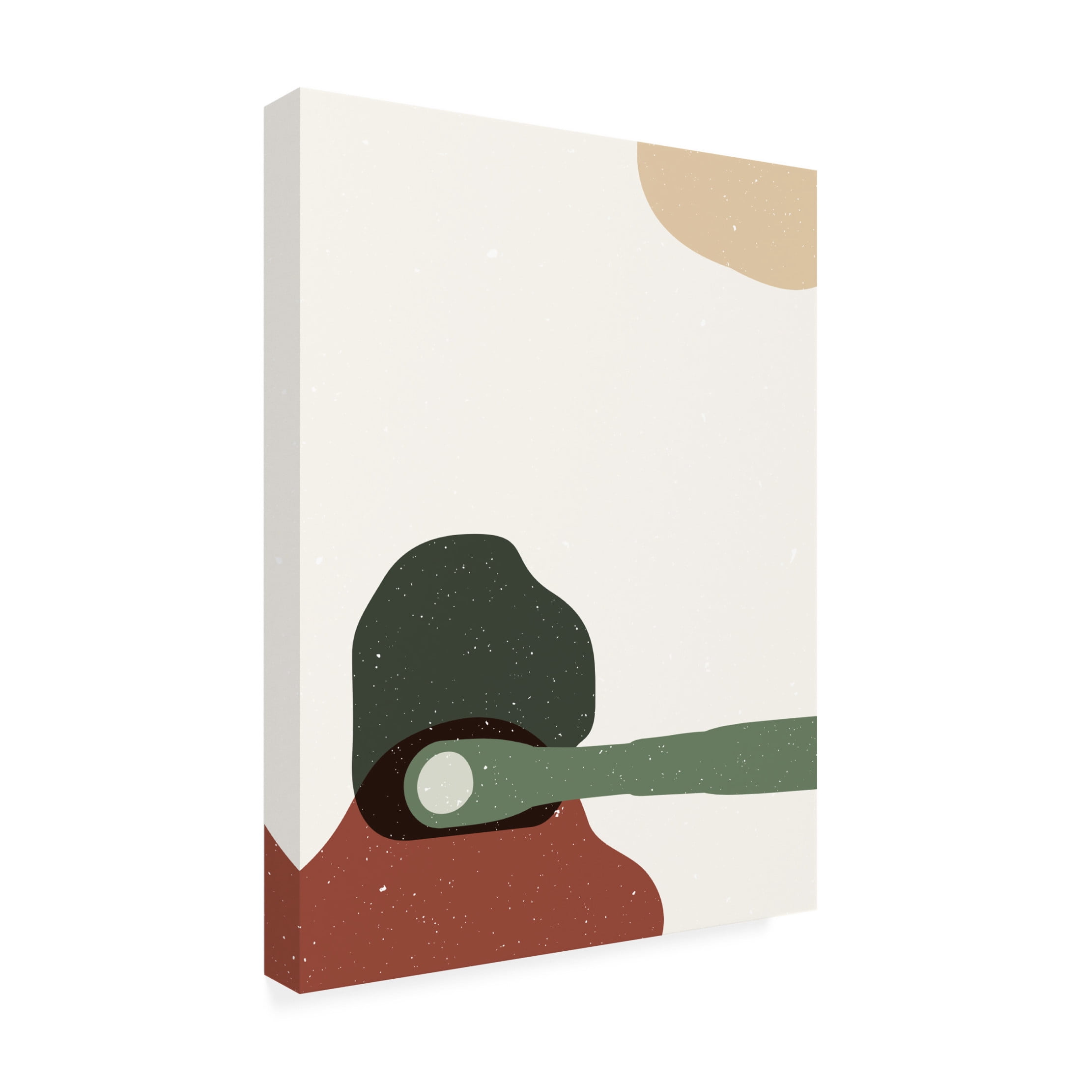 Trademark Fine Art NKTN   Abstract composition 4 Canvas Wall Art