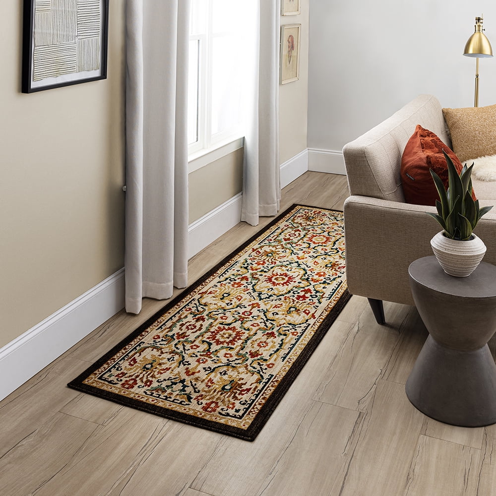 Mohawk Home Gwydrin Woven Indoor Runner Rug, Cream, 2' 6" x 8'