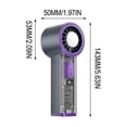 thumbnail image 3 of High-Speed Transparent Mecha Coolings Fan With LED Light Portable Personals Coolings Fan For Home Office Outdoor Travel, 3 of 8