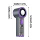 thumbnail image 3 of High-Speed Transparent Mecha Coolings Fan With LED Light Portable Personals Coolings Fan For Home Office Outdoor Travel, 3 of 8