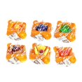 thumbnail image 1 of Simulación de pan atracción magnética inferior elástico rebote lento suave y esponjoso juguete de descompresión hecho a mano exprimir pastel de fruta modelo alivio del estrés juguete Ph, 1 of 5