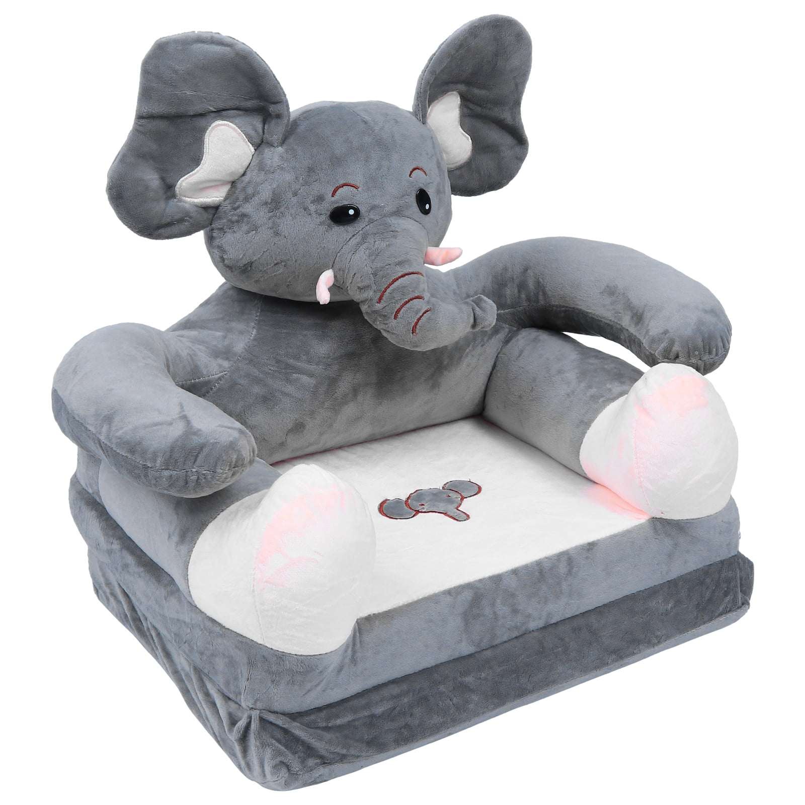 Elephant Kids Chair Couch Soft Comfy Toddler Baby Sofa Machine Washable Armchair 