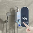 thumbnail image 1 of ZZwxWA 3500W Instant Electric Water Heater Fast Heating Mini Small Electric Kitchen Treasure Thermostatic Shower Shower Set-110V, 1 of 5