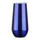 thumbnail image 4 of Vaso de vino de acero inoxidable de doble capa al vacío de 6 oz para el hogar, picnic y camping Azul, 4 of 9