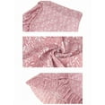 thumbnail image 2 of Women'S Boho Floral Print Wrap Front Self Tie Knot Ruffle Hem Split Midi Skirt Pink M, 2 of 8