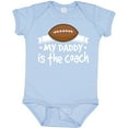 thumbnail image 3 of Inktastic Football My Daddy is the Coach Boys or Girls Baby Bodysuit, 3 of 5