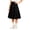 1-Black, variant on Girls Pleated Skirt, Girls A Line Cake Skirt, Puffy Solid Color Short Skirt, Casual Back To School Bottoms For Girls Ages 7–15