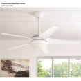 thumbnail image 6 of Home Decorators Collection 37662 52 in. Windward IV Indoor Ceiling Fan with Bowl Light Kit & Blades, Matte White, 6 of 6