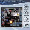 thumbnail image 5 of MX341A AVR Generator Automatic Voltage Regulator Stabilizer Module, 5 of 5