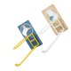 thumbnail image 3 of Hanger Storage Wall Rack 2Pcs Wall-mounted Garment Holder Racks For Room Decor 20X8X4CM Craftsmanship, 3 of 3