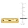 thumbnail image 4 of Ladies 6mm Polished Finish Wedding Band in 14k Yellow Gold, 4 of 6