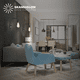 thumbnail image 5 of Lampara Pared Industrial Decorativa SKANDIGLOW Foco Incandecente 120V, 5 of 5