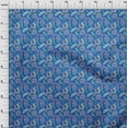 thumbnail image 4 of oneOone Cotton Poplin Twill Blue Fabric Heart,Star & Fashion Dress Material Fabric Print Fabric By The Yard 56 Inch Wide, 4 of 6