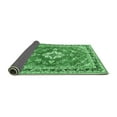 thumbnail image 2 of Ahgly Company Indoor Rectangle Medallion Emerald Green Traditional Area Rugs, 4' x 6', 2 of 4